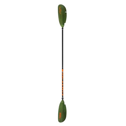 Pelican The Catch Kayak Paddle - Adjustable Fiberglass Shaft with Nylon Blades - Lightweight and Adjustable Perfect for Kayak Fishing - 102.4 in - Olive Camo