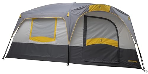 Browning Camping Big Horn Two-Room Tent - Charcoal/Gray