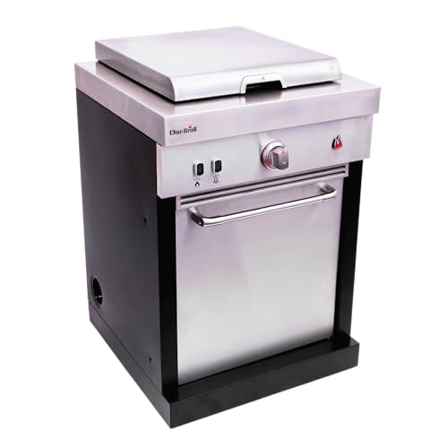 Char-Broil Medallion Series Modular Outdoor Kitchen Convective 1-Burner Propane Gas Stainless Steel Griddle - 463246318