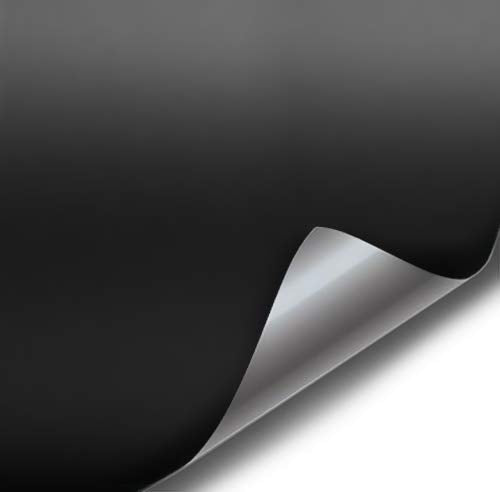 VViViD Black Matte Car Wrap Vinyl Roll with Air Release 3MIL-VViViD8 (25FT X 5FT)