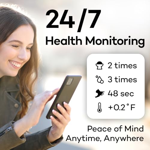 Catlog Health Tracker for Cats - Smart Cat Collar with Safety Breakaway Buckle for Indoor Cats, Wellness Alerts, Real-time Monitoring (Red, XS)