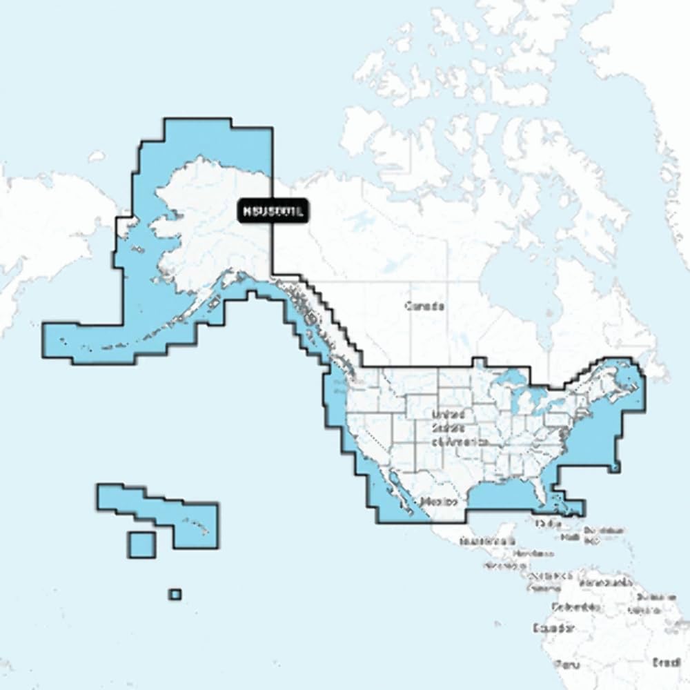 Garmin U.S. & Coastal Canada - Lakes, Rivers and Coastal Marine Charts - Garmin Navionics+™ | NSUS001L | microSD™/SD™ and One-Year Subscription