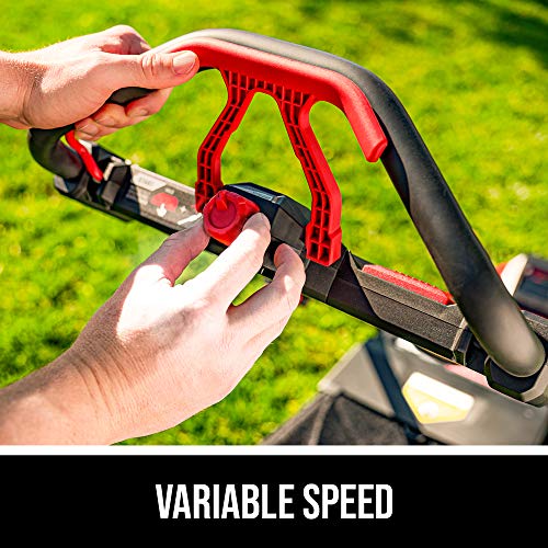 SKIL PWR CORE 40 Electric 20" Lawn Mower, Self-Propelled Cordless, Includes 40V 6.0Ah Battery and PWR Jump Charger - SM4910C-11