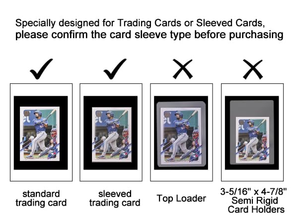 Premium Card Binder 12 Pocket - Fits 1200 Cards,3X4 Ringless Card Binder with Sleeves for Trading Cards & Sports Cards(Model D,Asakusa Green)