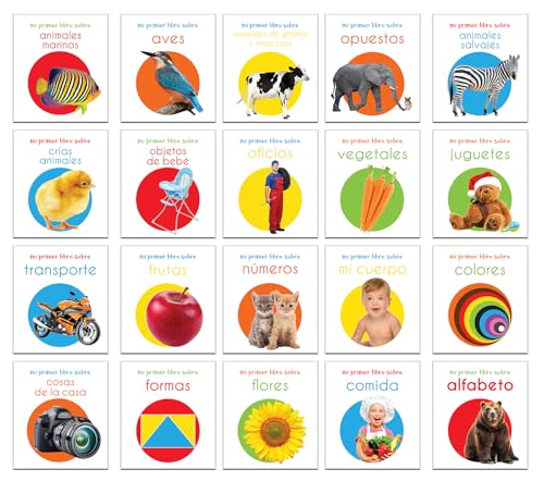 My First Learning Library Box of 20 Board Books - Spanish (Spanish Edition)