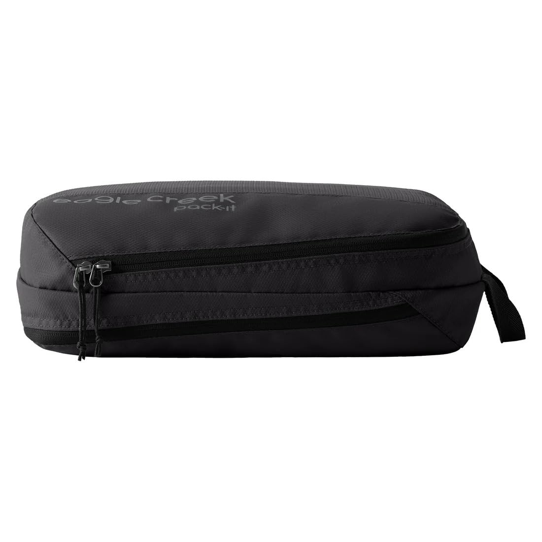 Eagle Creek Pack-It Reveal Carry-On Set - Compression Cube S (2x) & M (1x) & Clean/Dirty Cube M - Angled Zipper Stackable Carry-On Packing Tubes - Travel Essentials - Black