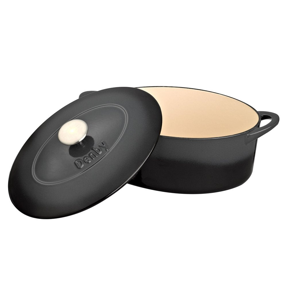 Denby Oval Casserole, Halo, 28 cm