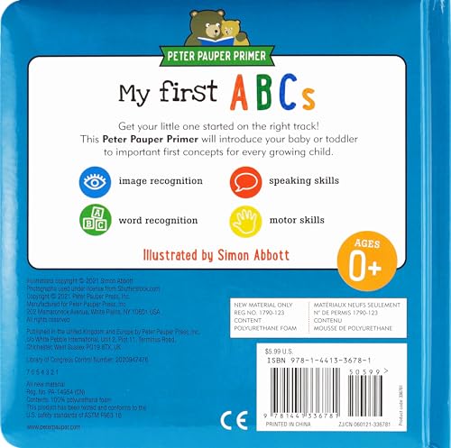 My First ABCs Padded Board Book (Board Books)