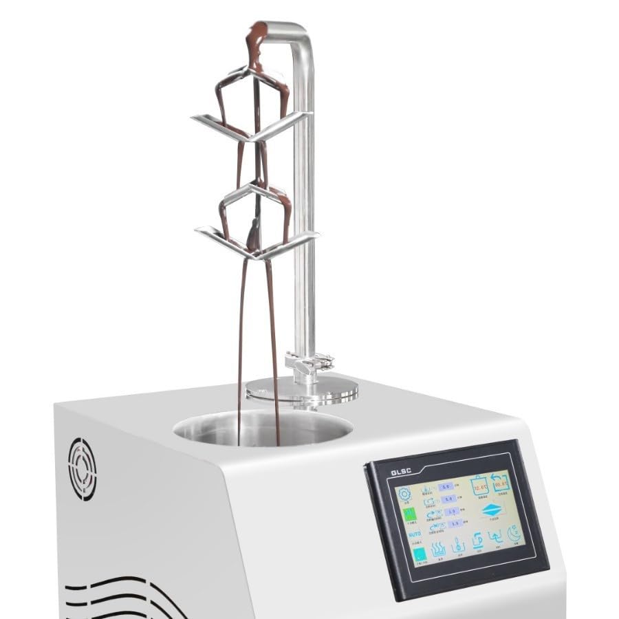 Commercial Chocolate Tempering Machine 5.5L – 1000W Stainless Steel, Precision Temperature Control, Professional Melter for Chocolate Shops & Bakeries