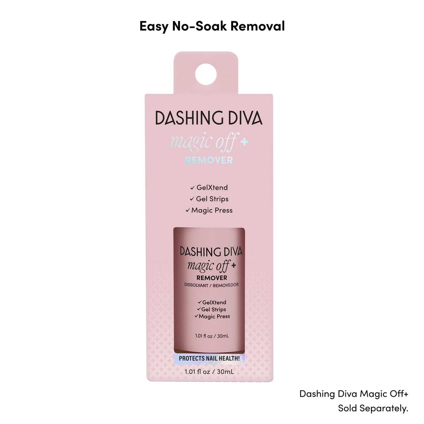 Dashing Diva Gloss Nail Strips Bundle - The Blue Blossom Collection - June Bloom & Flor Azul - UV Free, Chip Resistant, Long Lasting Gel Stickers - Contains 2 Sets