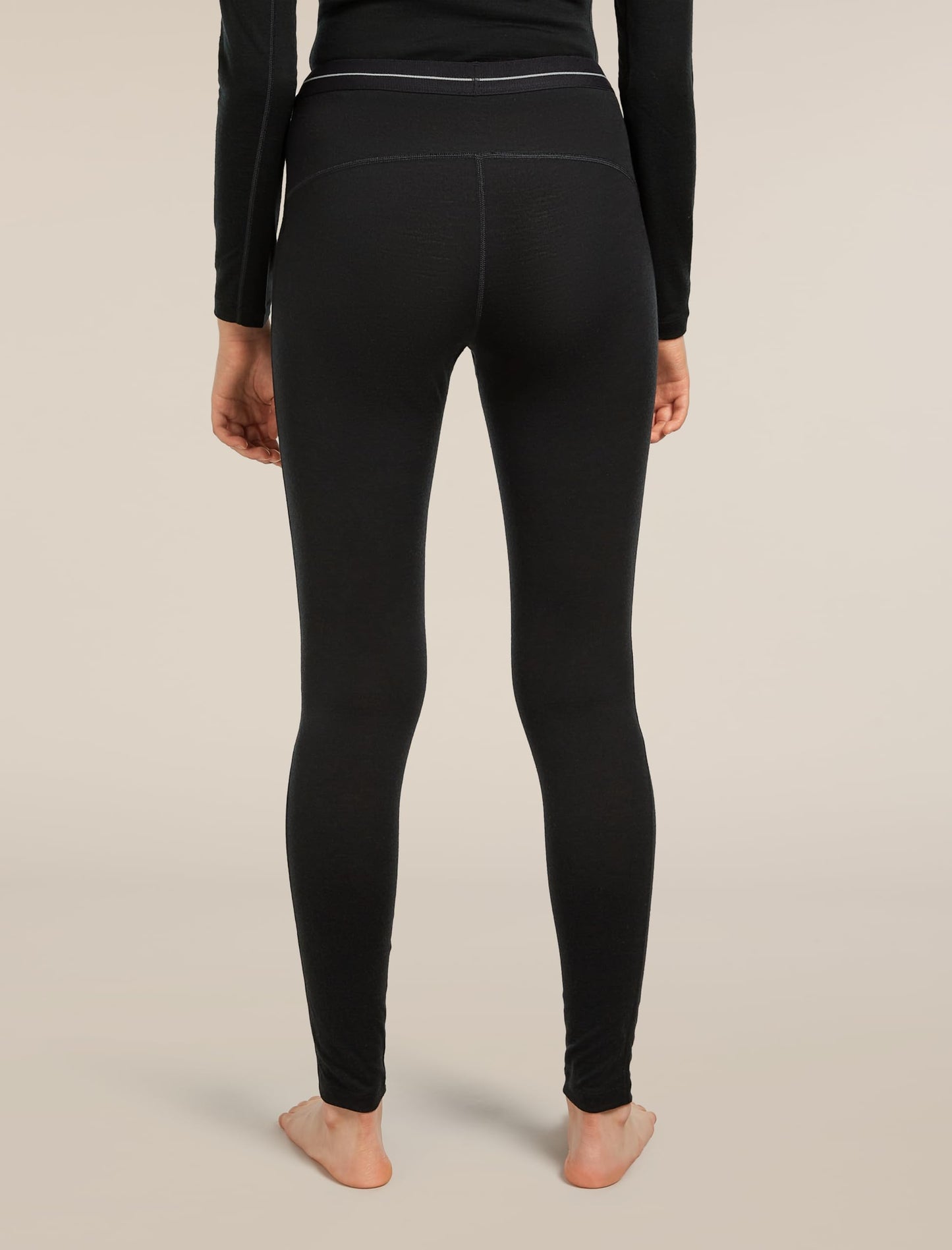 Icebreaker Women's Merino 200 Oasis Thermal Leggings - Black - Medium
