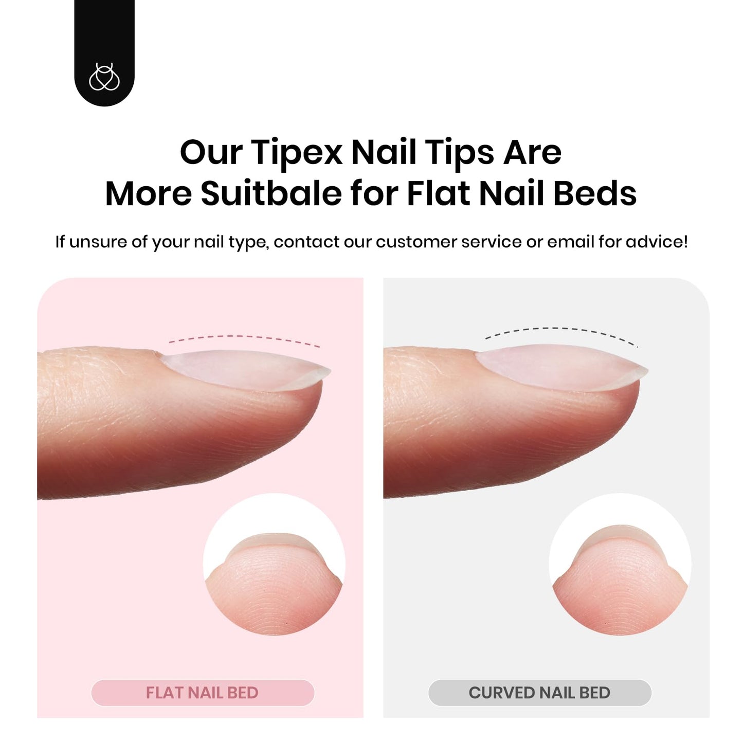 Beetles Tipex Instant Apex Nail Tips, Stiletto Medium, 16 Sizes (00–14), 192pcs, Built-In Apex, No Builder Gel Required, Thicker Strong Acrylic Tips for DIY Nail Extensions