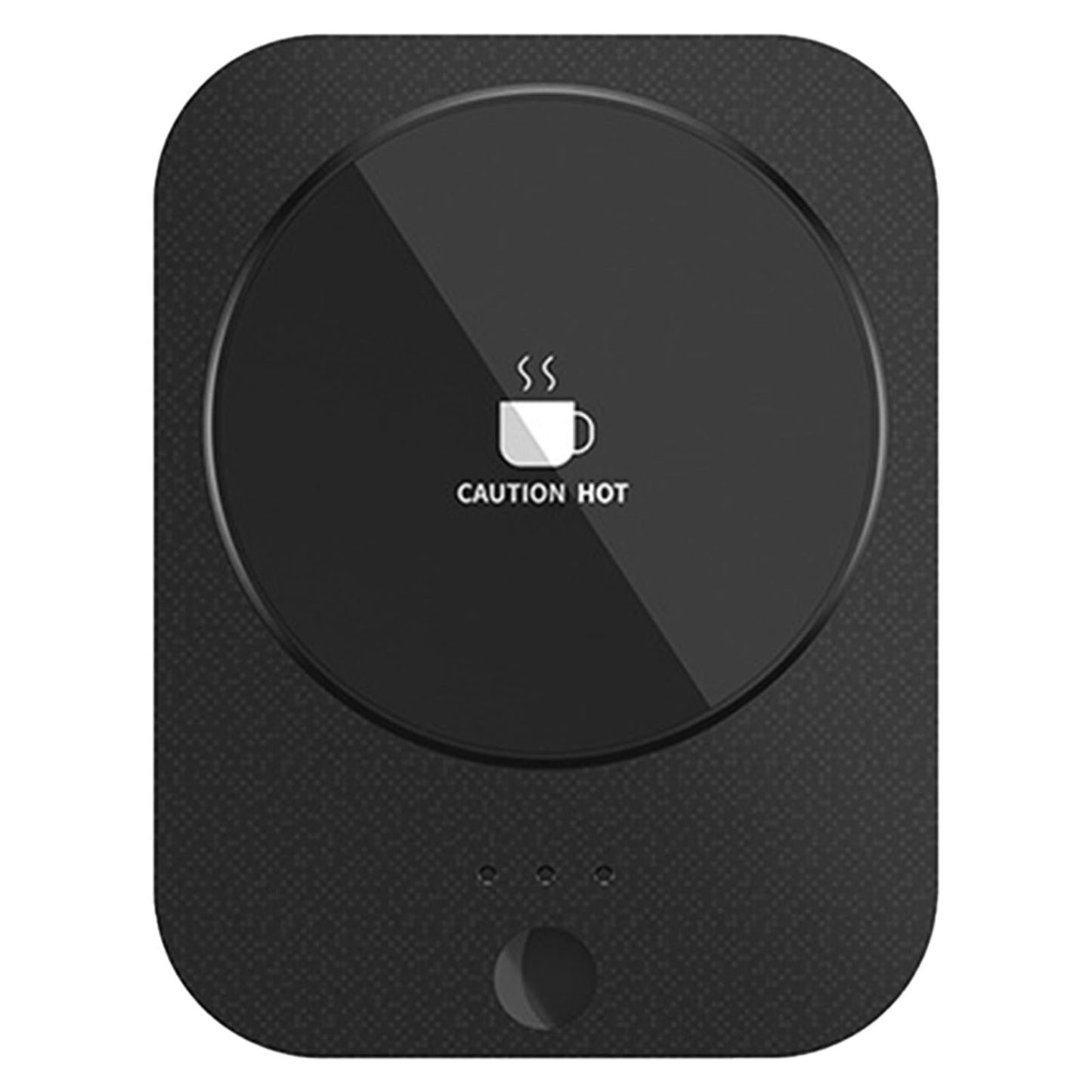 Coffee Mug Warmer, Heated Coffee Mug Rechargeable for Desk, Home, Office, and Travel, Mug Warmer for Coffee, Beverage, Candle, Milk, Tea (Black)