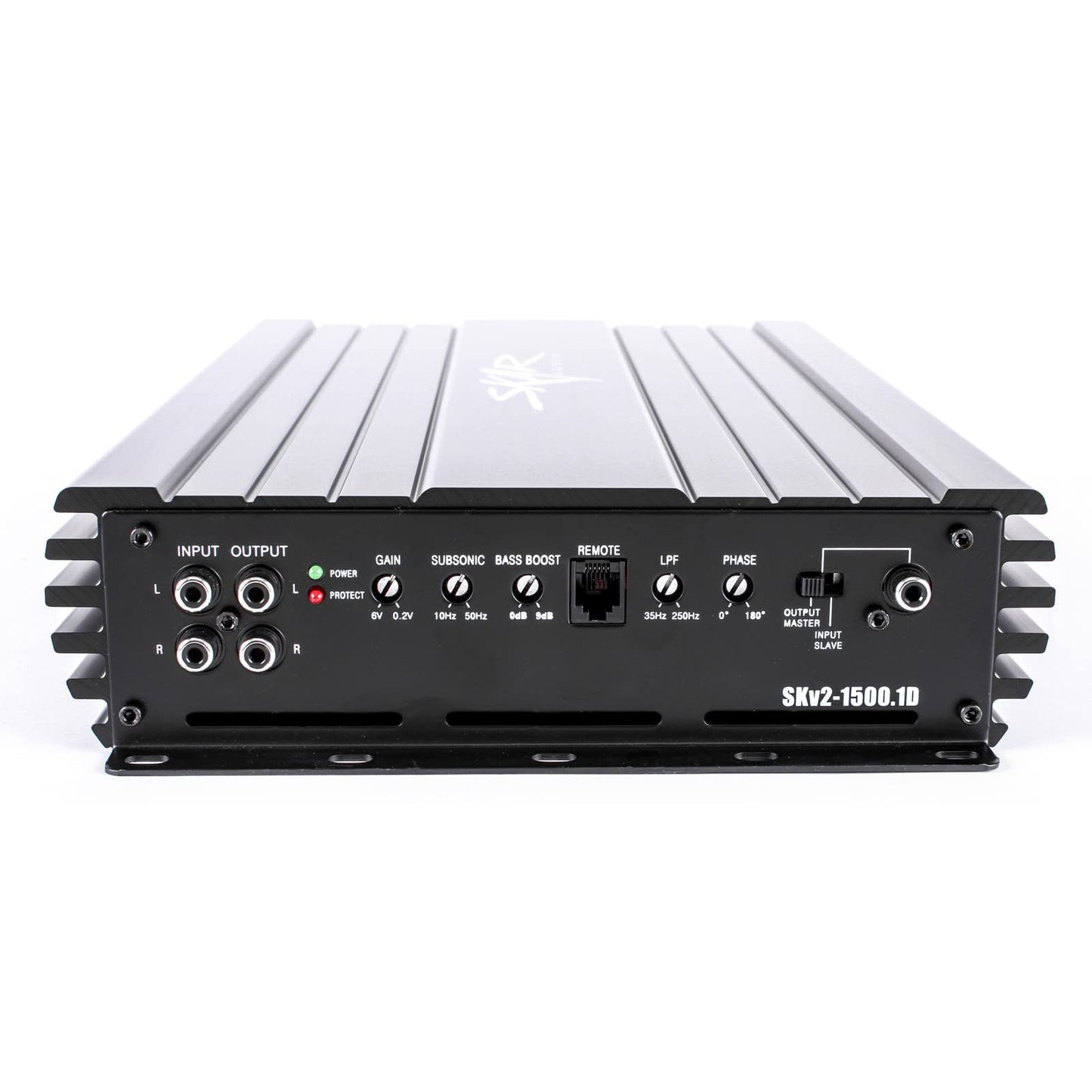 Skar Audio SKv2-1500.1D Monoblock Class D MOSFET Competition Grade Subwoofer Amplifier, 2200W Max Power