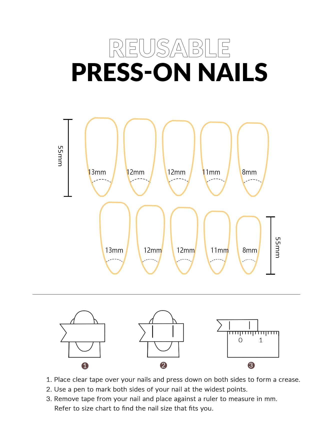 Tmani 10pc/set Extra Long Handmade Press On Nail Hot Girl's Long Ballet Nails Pointed Nail Full of Diamond Glitter Decoration Fake Nails Suitable For Girls Festival Parties and Birthday Gift (140,M)