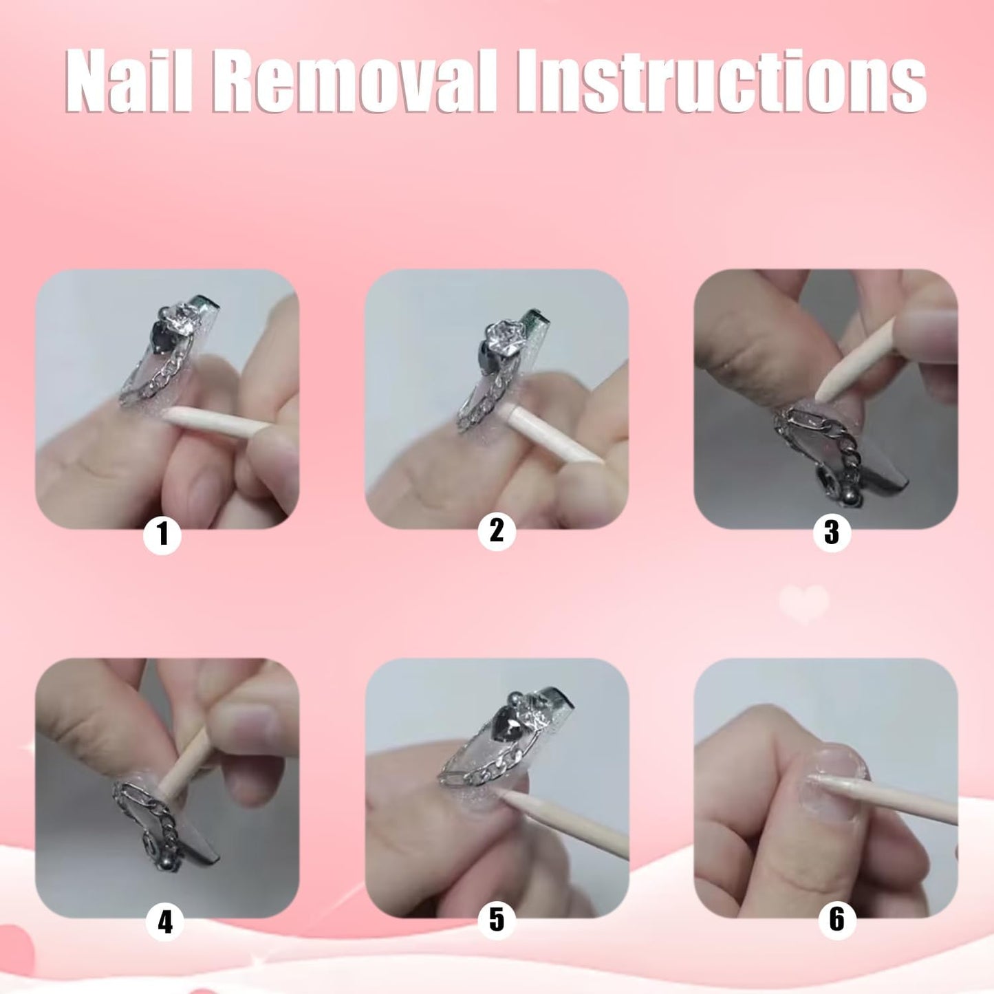 Spring Summer Duck Press on Nails Handmade Press on Nail Luxury Yellow French Acrylic Fake Nails 3D Flower Designs Stick on Nail Full Cover Thickened False Nails for Women Nail Art DIY(Size S 10 Pcs)