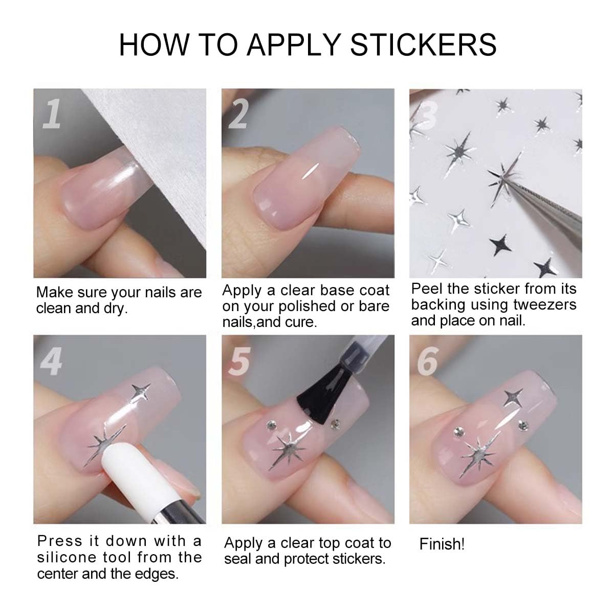 Poker Nail Stickers for Nail Art Palying Card Nail Decals Hearts Spades Clubs Diamonds Stickers for Nails Designs 3D Self Adhesive Nail Supplies & Decorations for Women Girls 1 Sheet