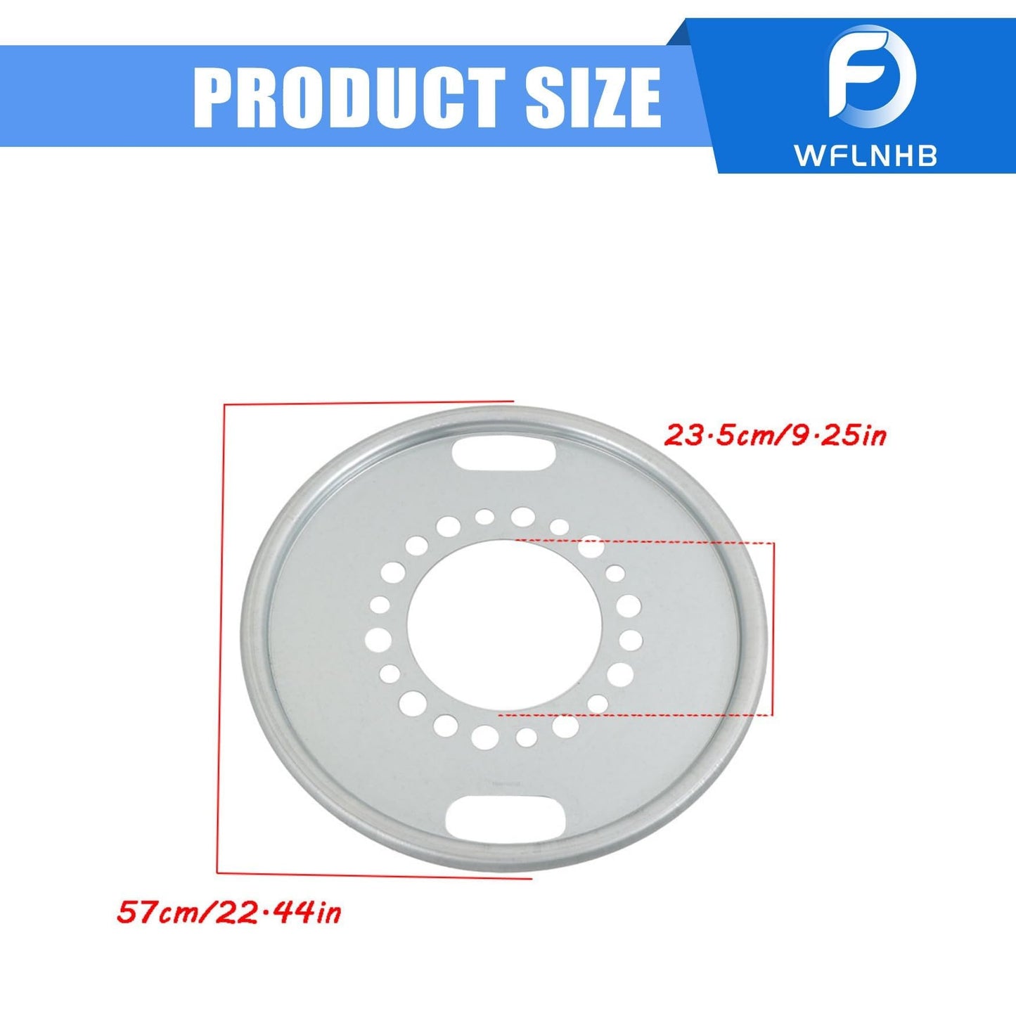 WFLNHB 600-640 22.5 Drive Axle Wheel Balancer Compatible with Heavy Duty Trucks Bus/Motorhome