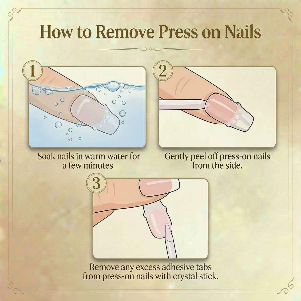 Oceanic Dream - Handmade Short Square Press on Nails Iridescent Pearl Cat Eye Fake Nails 10Pcs Size L Complete Kit Press Ons - Eli Miré