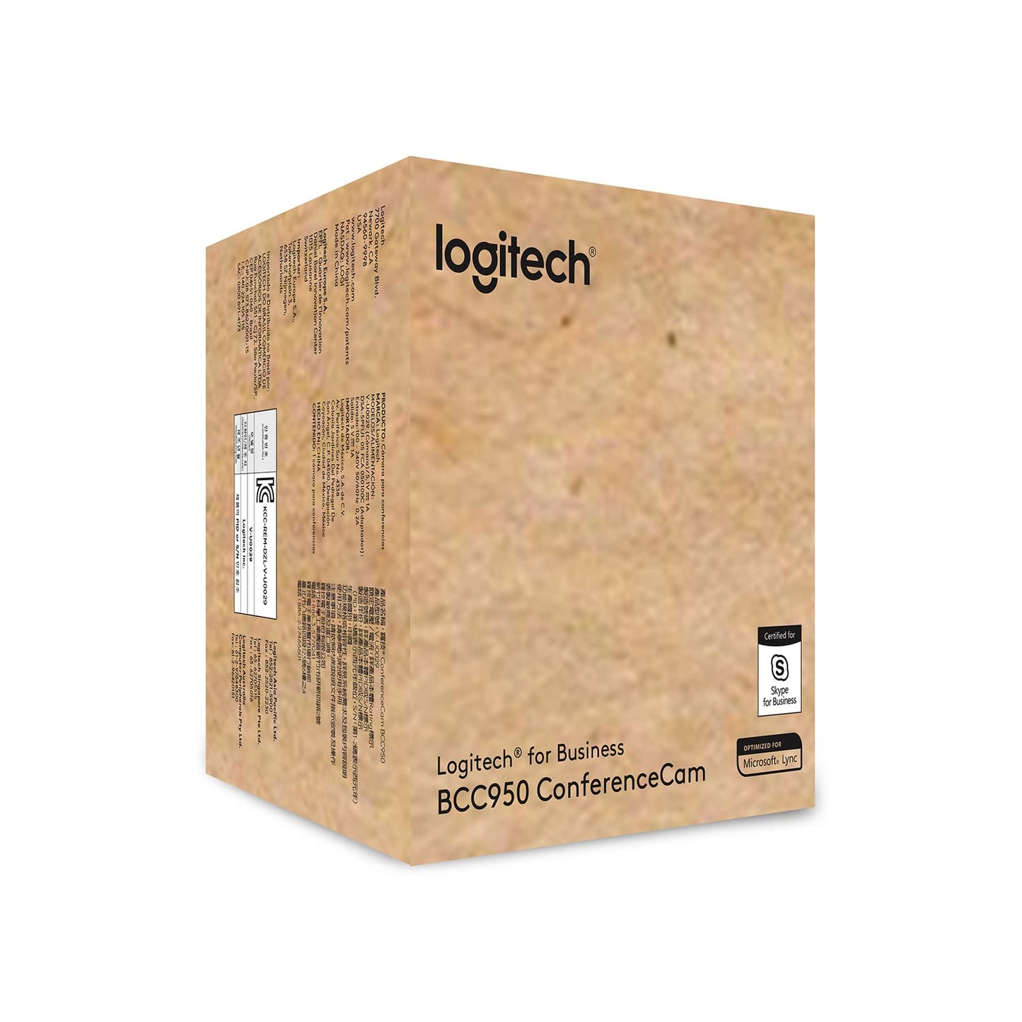 Logitech BCC950 Desktop Conferencing Solution, Full HD 1080p B23 Calling, Hi-Definition Webcam, Speakerphone with Noise-Reducing Mic, for Skype, WebEx, Zoom PC/Mac/Laptop/MacBook - Black