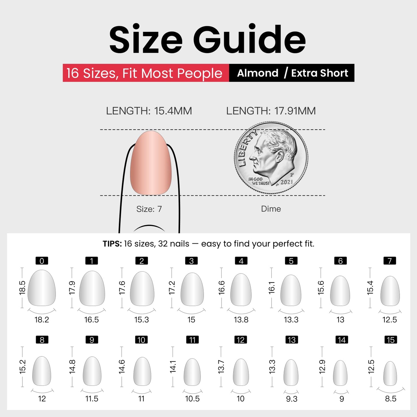 CurvLife Soft Gel Almond Extra Short Press-On Nails, Reusable Oval Fake Nails with Glue & Adhesive Tabs, 32PCS Salon-Quality Stick-On Nails for At-Home Manicure (Neon Eclipse)