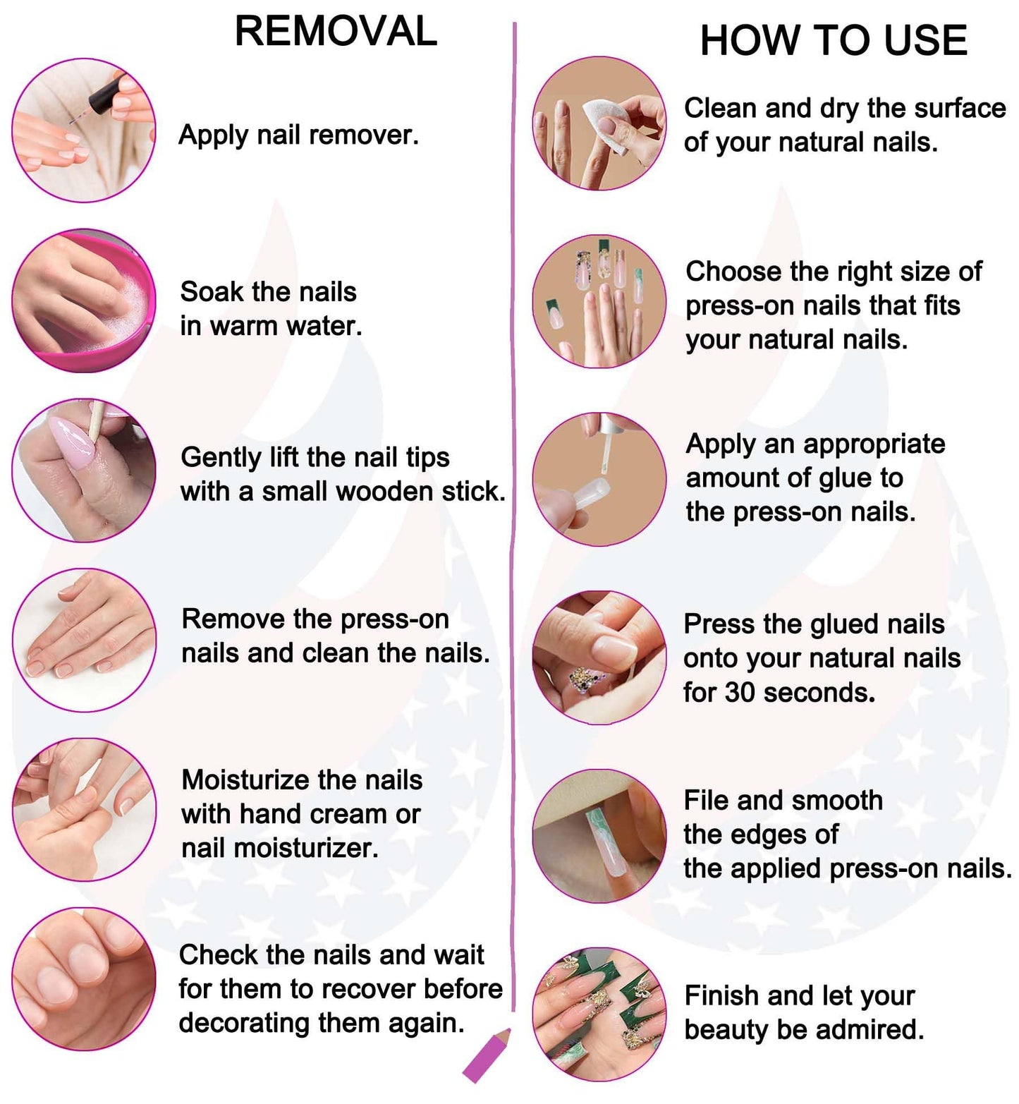 Gleamrain Stiletto Press on Nails Long Almond Brown False Nail with Flower and Swirl Designs 3d Fall Nails Press Ons for Women 24pcs