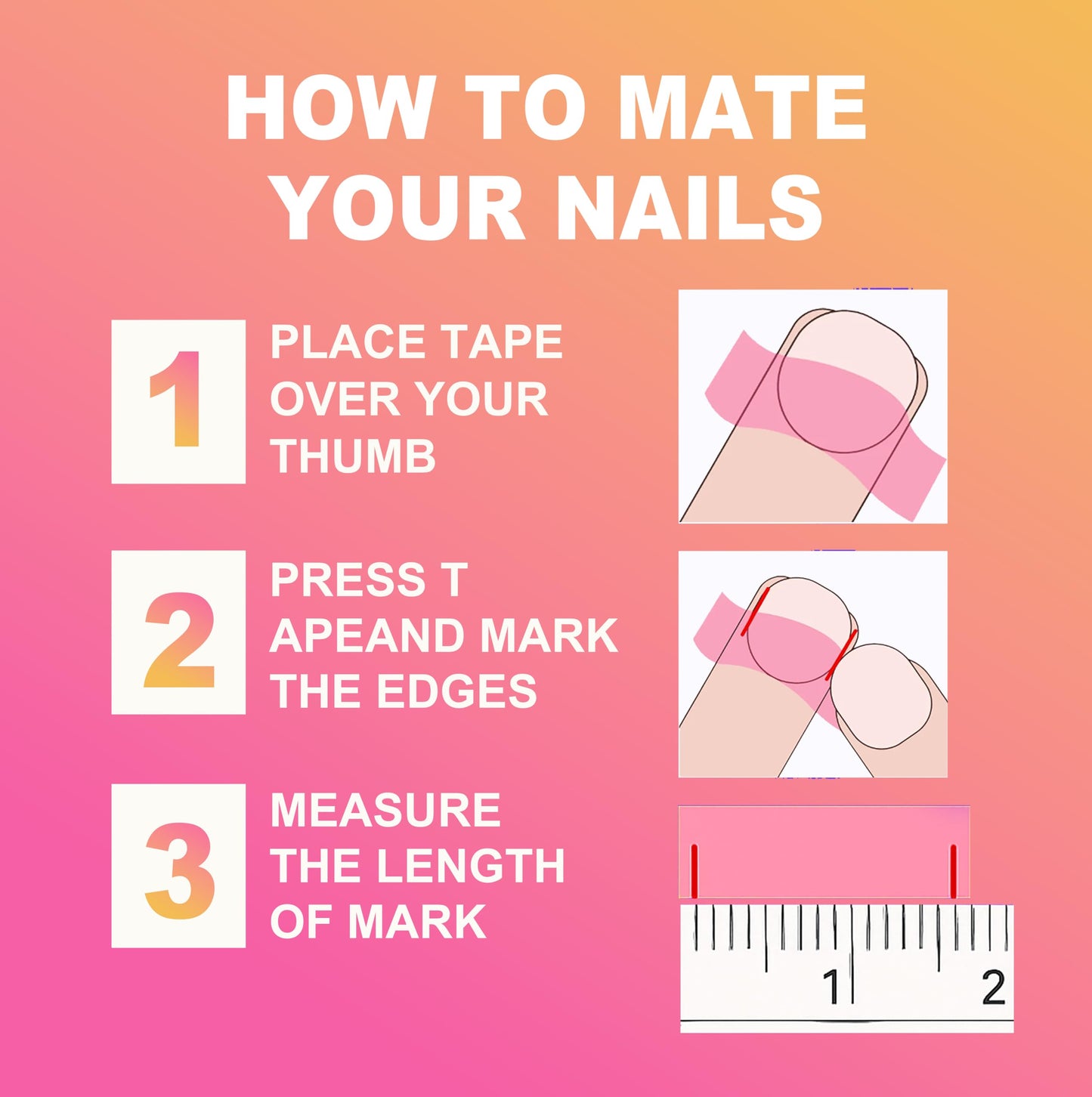 IntoVibes 10 Pieces Handmade Short Almond Press On Nails, Black Thickened False Nails, 3D Cherries And Flowers, Reusable Fake Nails Almond, Reusable Acrylic Nails (M)