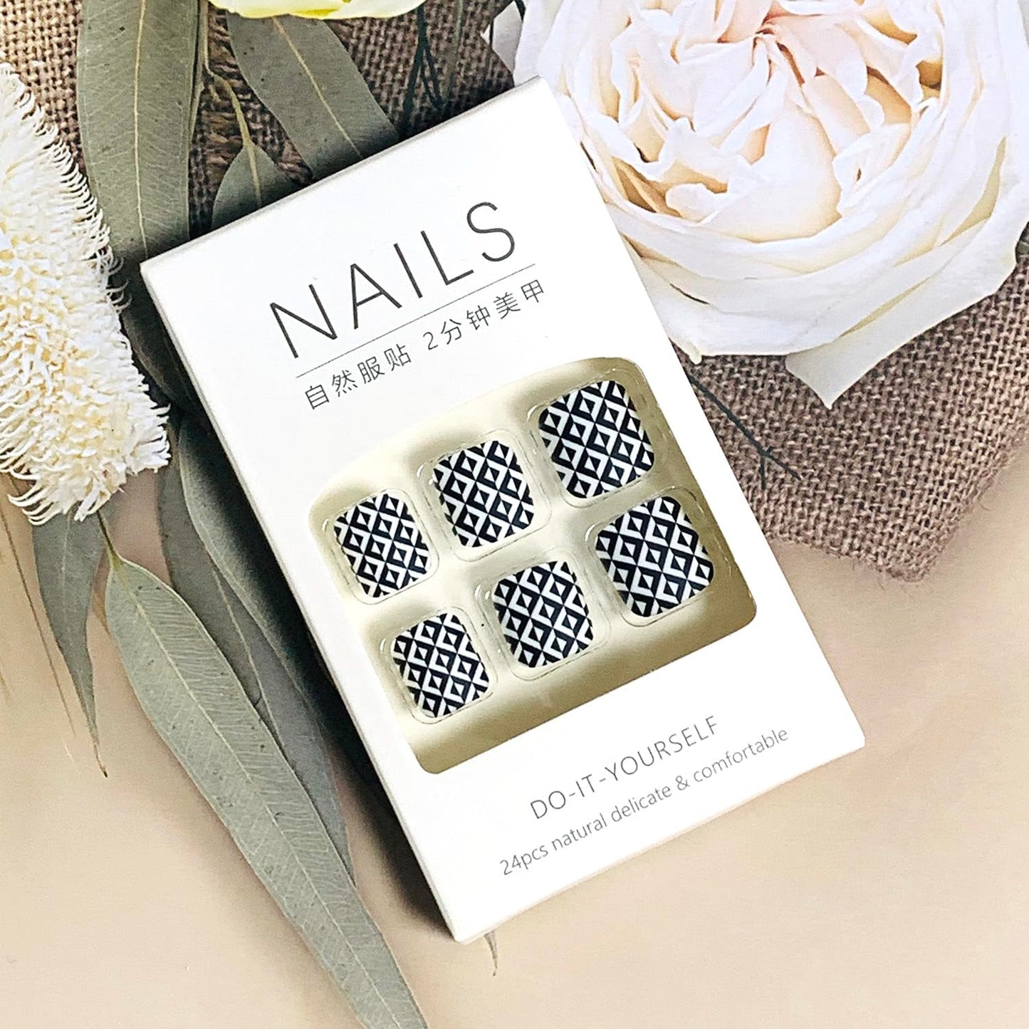 FIEONCIY Press on Toenails with Designs Acrylic Fake Nails for Toe Artificial False Nails with Charms Glue on Toe Nails for Spring Summer Stick on Toenails for Women Girls(Y877)