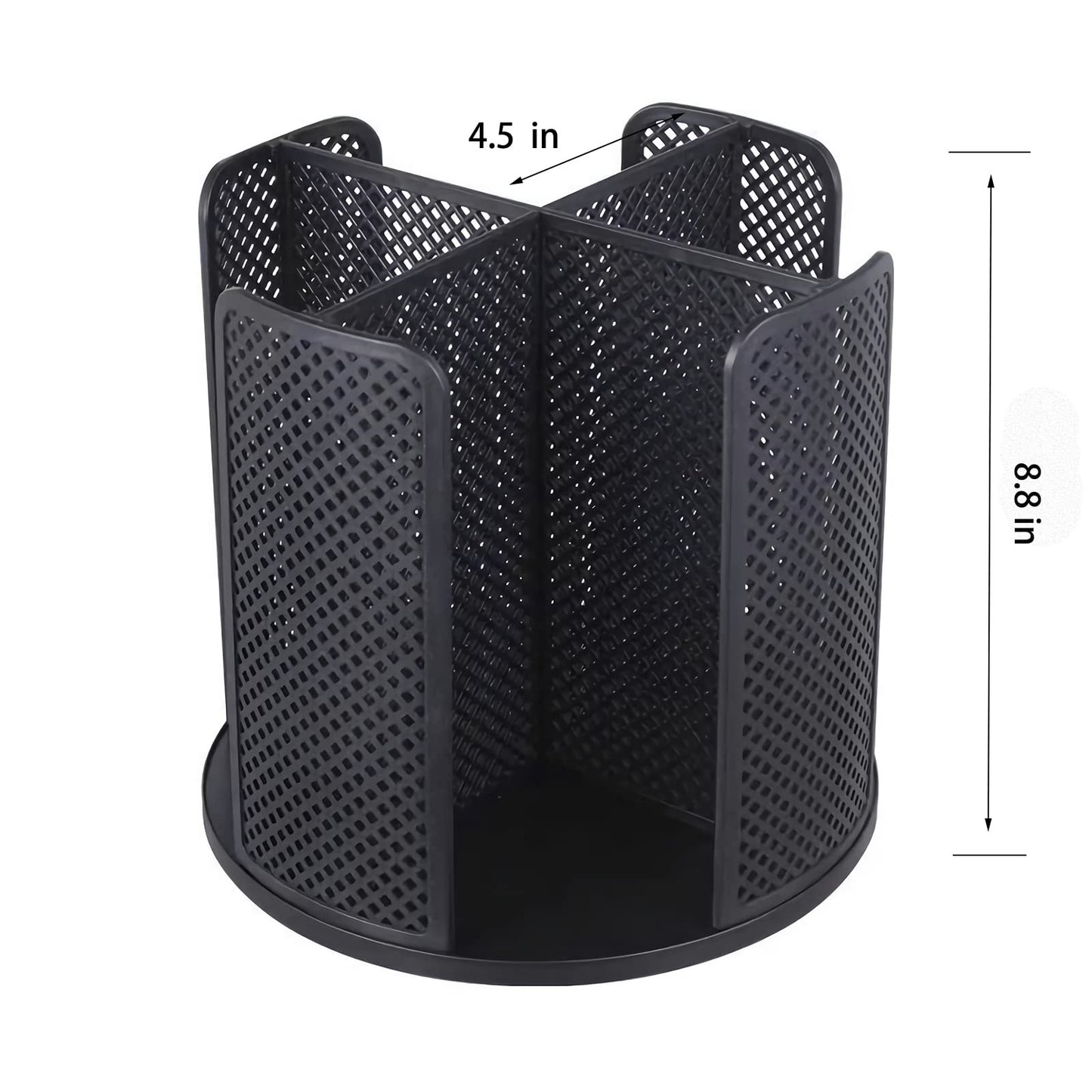 Heagoale Paper Cup and Lid Holder Plastic Cup Storage Organizer Coffee Cup Dispenser for Countertop, Breakroom, Bathroom, Coffee Station, Bar, Buffet, Kitchen Cabinet - Black
