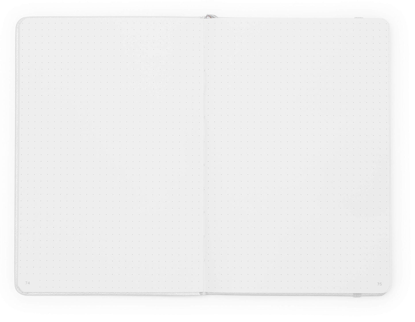 Minimalism Art, Premium Hard Cover Notebook Journal, Classic 5" x 8.3", 122 Numbered Pages, Gusseted Pocket, Ribbon Bookmark, Extra Thick Ink-Proof Paper 120gsm, San Francisco (Dotted, Amber Yellow)