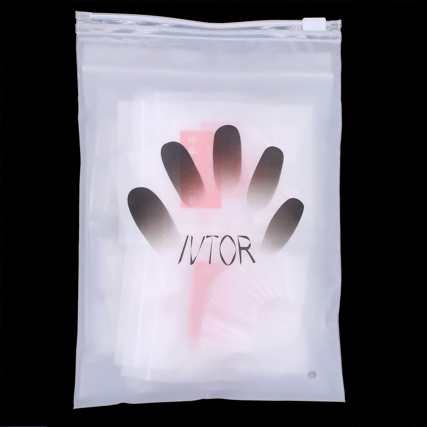 600Pcs Long Coffin Fake Nails Clear Full Cover Acrylic False Nail The Non-Trace Ballerina Nail Tips 10 Sizes With Bags For Nail Salons And DIY Nail Art at Home