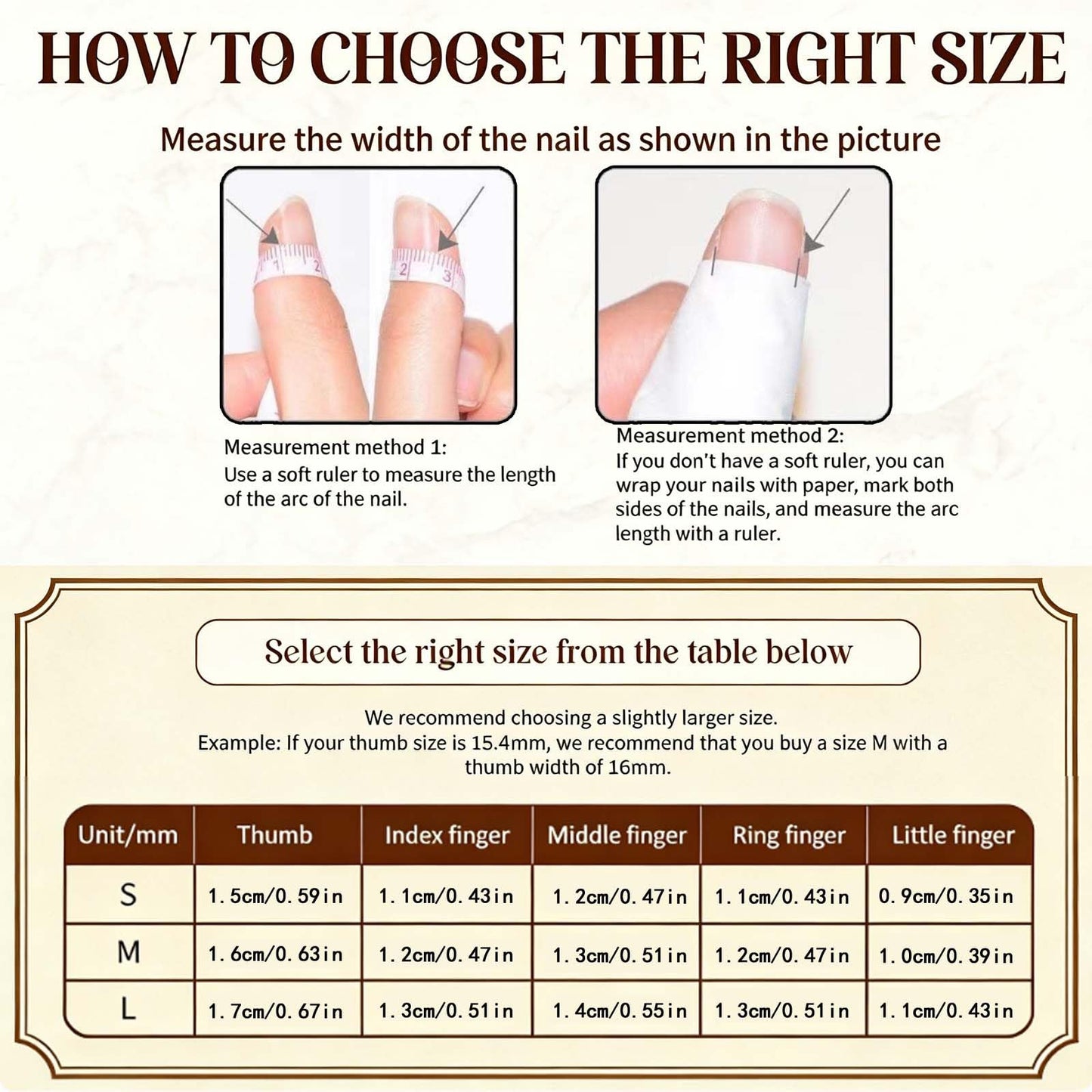 Handmade Press On Nails Medium Square 3D Flower Gold Beads Burgundy French Tip Pink Full Cover False Nails Acrylic Stick on Nail for Women Daily Date Party, 10Pcs (M)