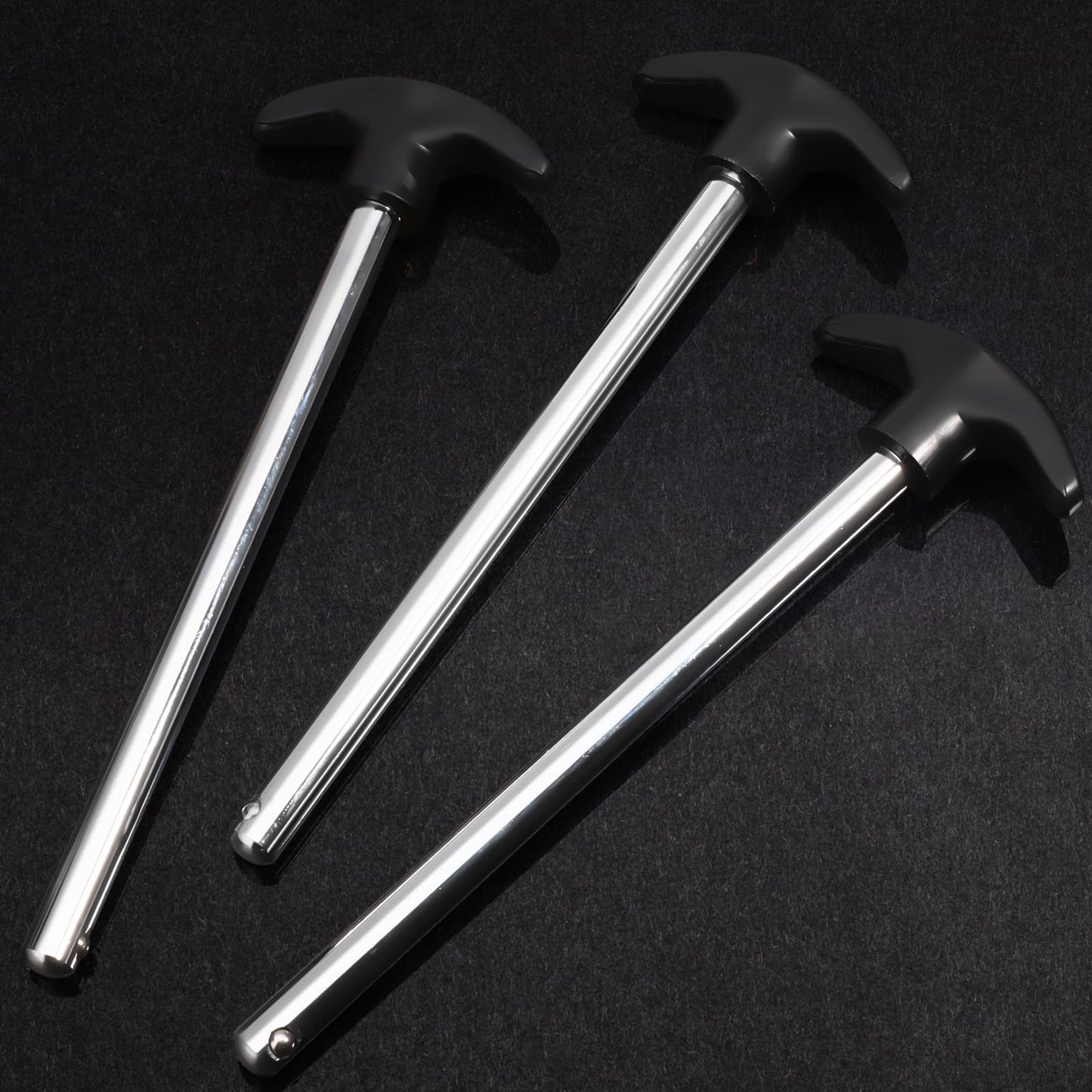 3pcs Weight Stack Pin, Gym Pins for Weight Stack,Weight Lifting Pins for Universal Home Commercial Gym Strength Training Equipment Machine Pin Insert Accessories(3/8 " Diameter / 6 " Locking Space)