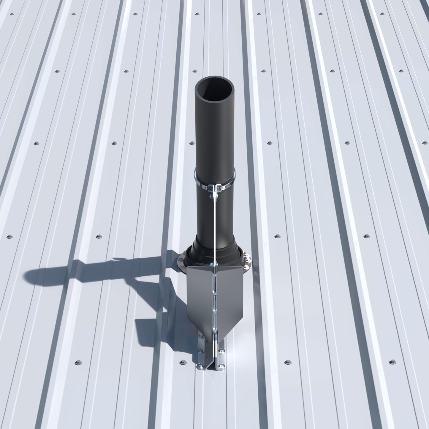 Kuma Snow Destroyer for Vents. USA Made. Universal Fit. Lifetime Protection for 2-5" Pipes and Satellite Dishes