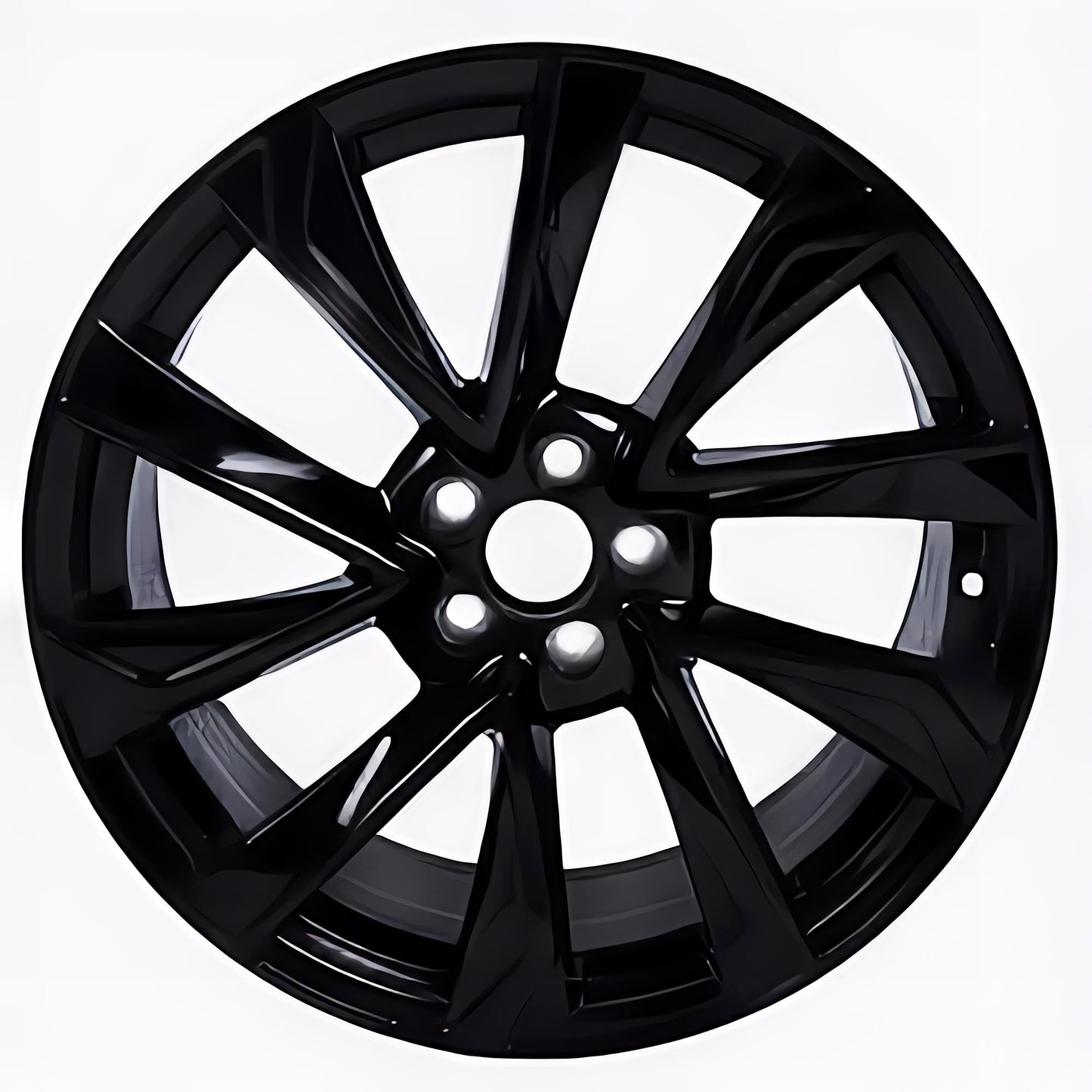 RJ-MODINI- 18x8 Premium Gloss Black Alloy Wheel Fits Toyota Corolla 2019 2020 2021 2022 | 4261112F00 | OE Factory Specifications
