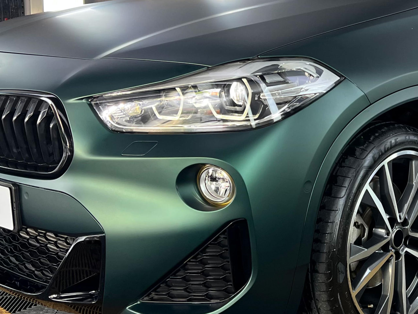 VViViD+ Matte Emerald Green Vinyl Car Wrap (25ft x 5ft, Matte Emerald Green)
