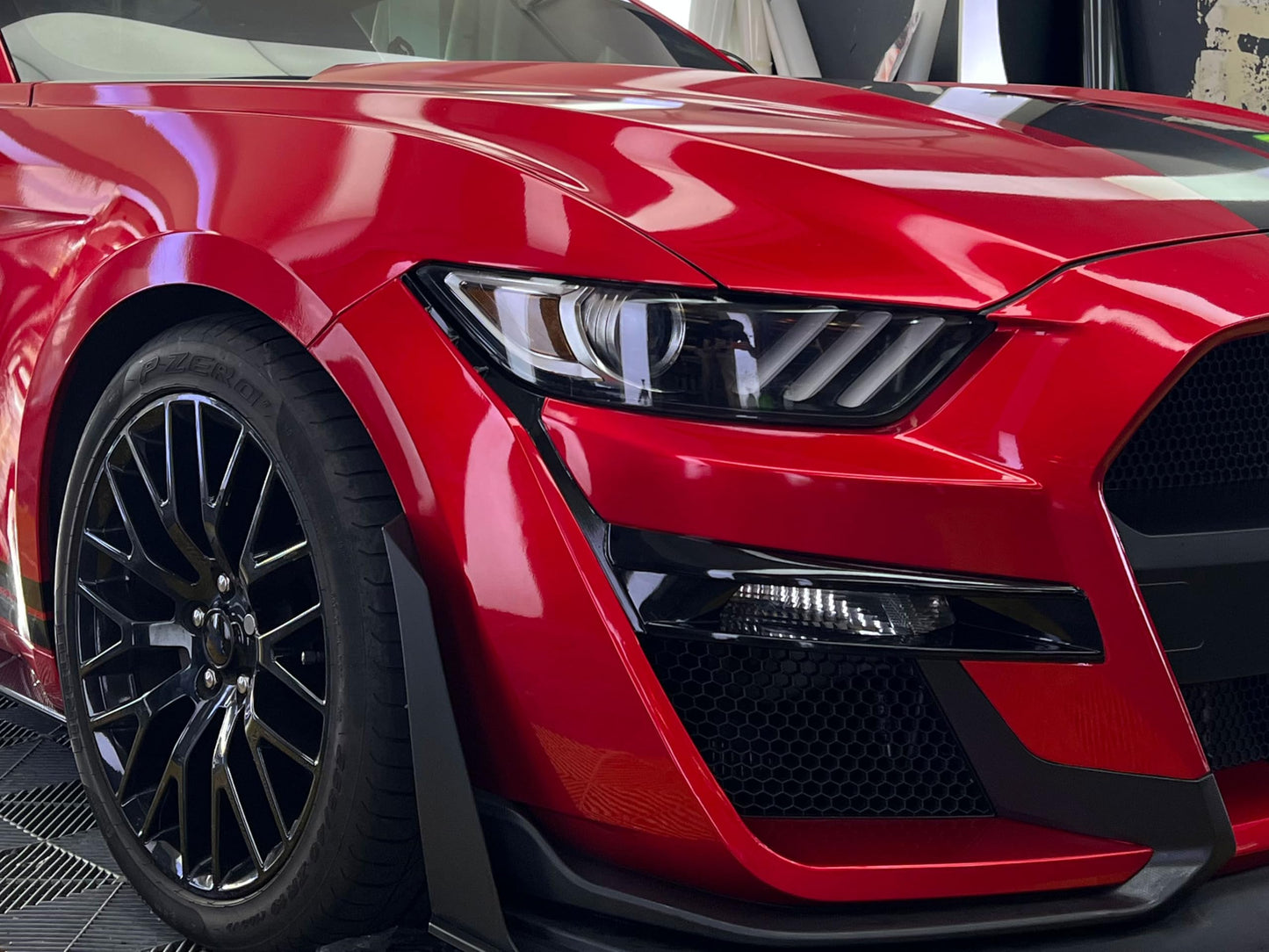 VViViD+ Ultra Gloss Metallic Candy Red Vinyl Car Wrap Premium Paint Replacement Film Roll with Nano Air Release Technology (15ft x 5ft)