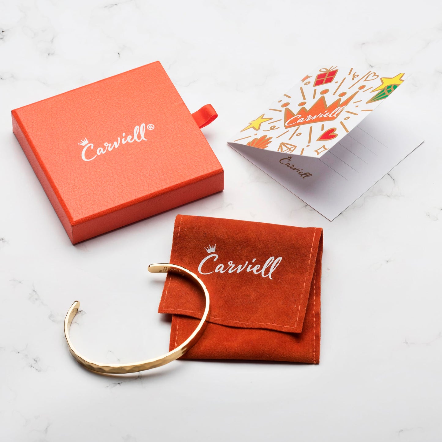 Carviell Gold Cousin Bracelet for Women– “Side by Side or Miles Apart, Cousins Are Always Close at Heart” Engraved Cuff, Cousin Gift for Women, Birthday, Christmas, or Friendship Jewelry