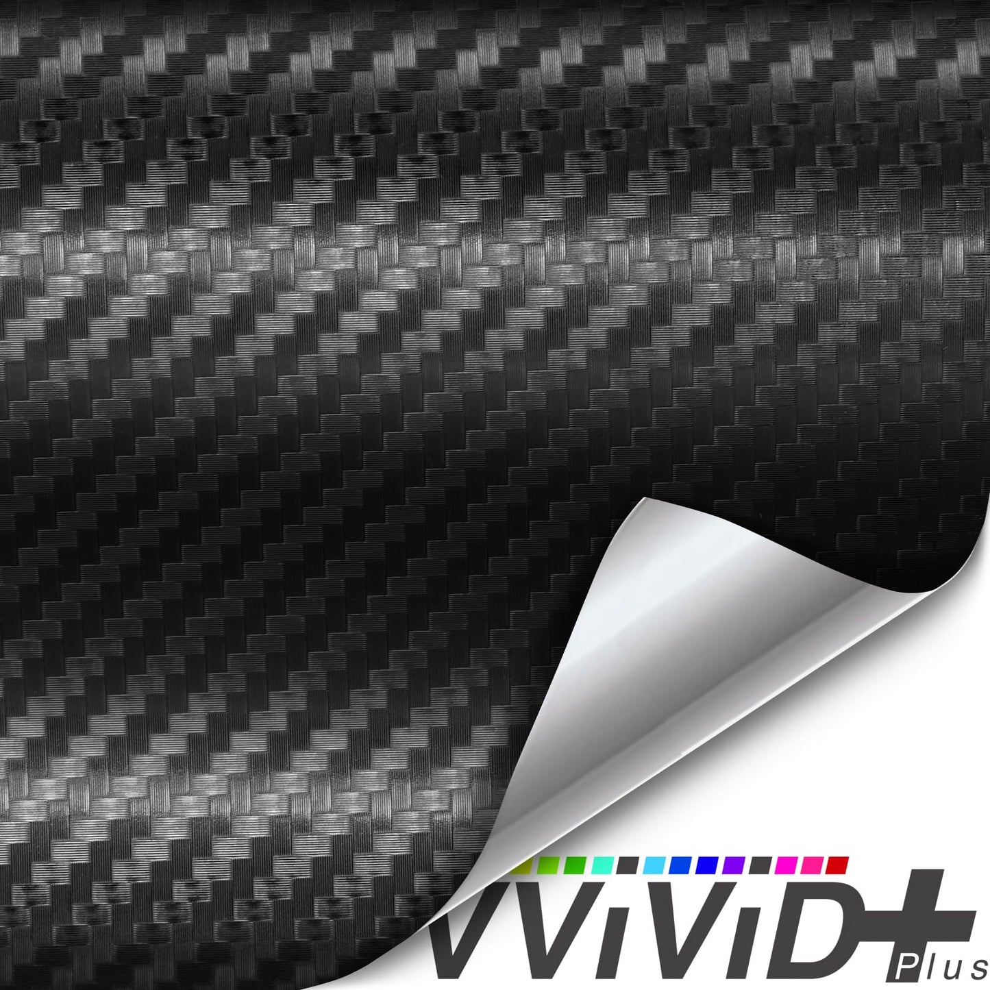 VViViD+ Ultra Matte 3D Dry Black Carbon Fiber (25ft x 59")