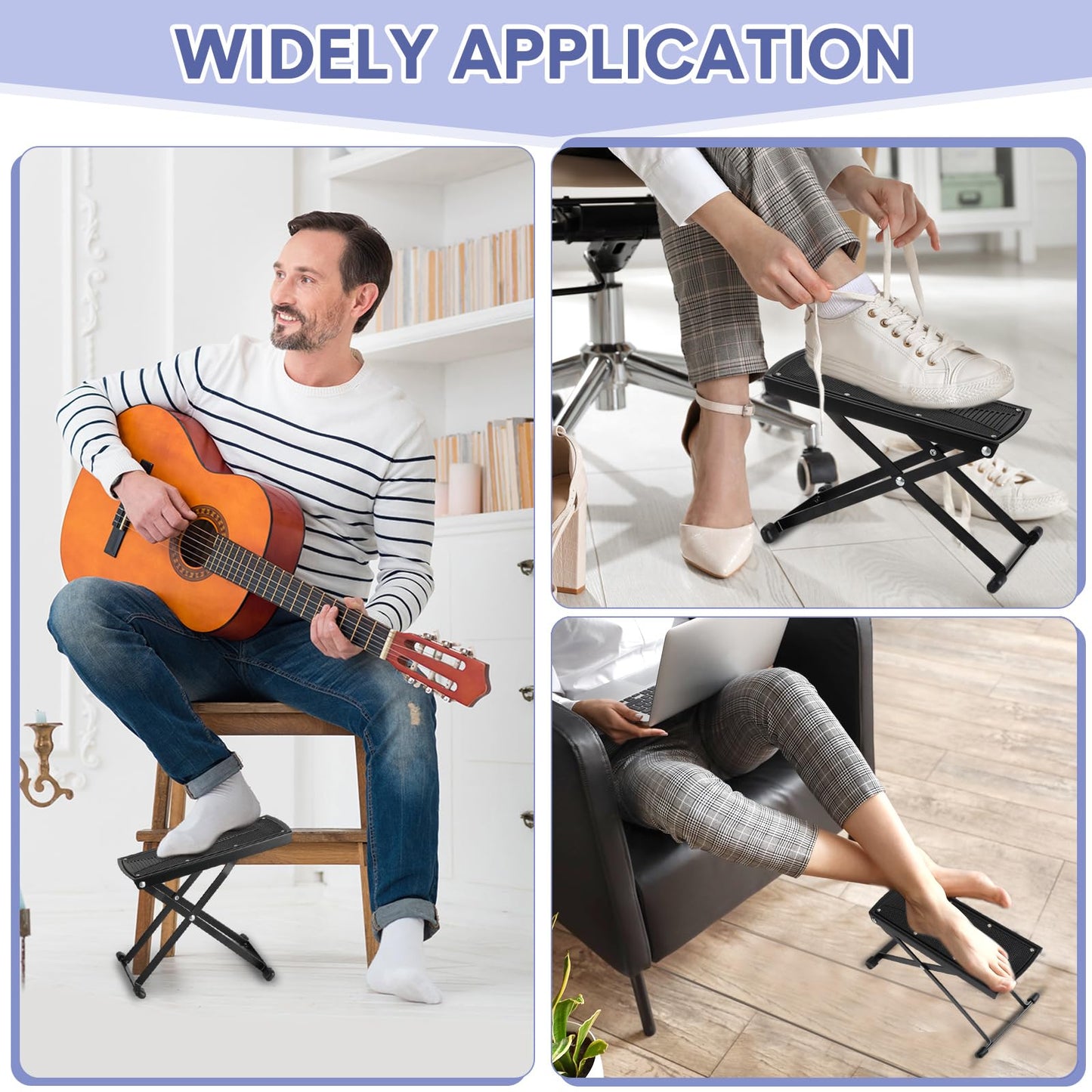 Gisafai 27 Pcs Pedicure Kit Professional Pedicure Tools Pedicure Foot Rest Foot Scrubber Dead Skin Remover Non Slip Pedicure Stand Foot Care Kit for Home Salon Care Men Women Foot Callus Remover