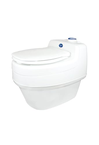 Separett Villa Urine-Separating Compost Toilet | No Additives or Mixing Needed | High-Capacity Design | For Homestead, Schoolie, Cottage Use