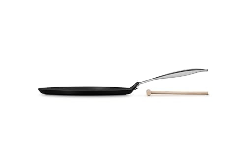 Le Creuset Toughened Nonstick PRO Crepe Pan with Rateau, 11"