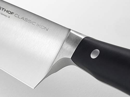Wüsthof Classic IKON Chef's Knife, 9-Inch, Black