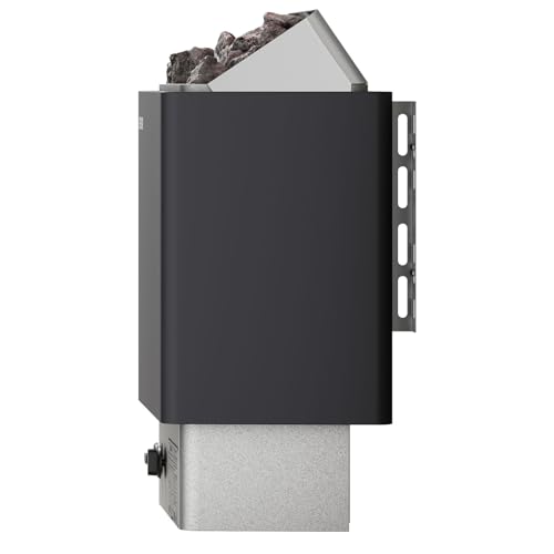 VEVOR Sauna Heater,220V Electric Sauna Stove, Steam Bath Sauna Heate 3h Timer and Adjustable Temp for Max. 176-318 Cubic Feet, Home Hotel Spa Shower Use (6KW) FCC Certification