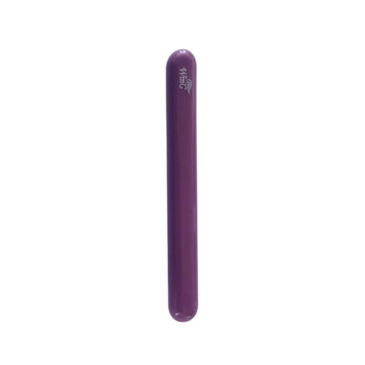 Wing Glass Nail File and Buffer – Nano Glass Nail Shiner, Professional Manicure Tool for Natural Glossy Finish, Washable & Reusable, 5 Colors, 5 Inch (Violet)
