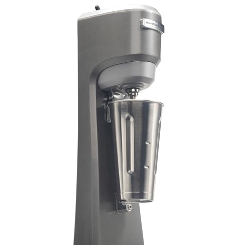 Hamilton Beach Commercial HMD200R Single-Spindle Drink Mixer, 3 Speed Universal Motor, Hands-Free Operation, NSF Certified