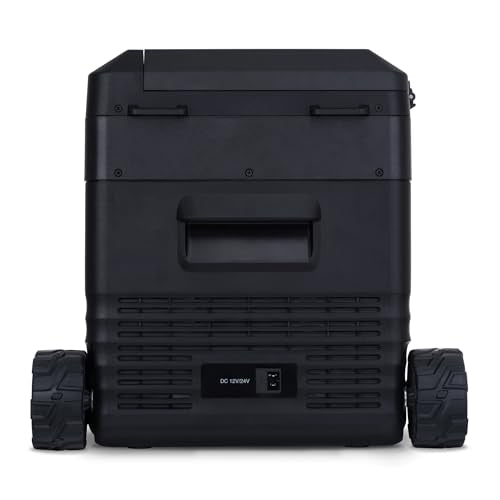 Newair 25 Qt. Portable Electric Cooler, 12v Car Mini Fridge, Hard Lunch Box for Jobsite, Workshop, Camping | Battery Powered Outdoor Cooler by 18/20V Dewalt, Bosch, Makita, Milwaukee Tool Batteries