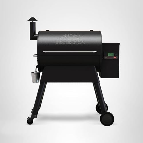 Traeger Grills Pro 780 Wood Pellet Smoker Grill, 6-in-1 BBQ Pellet Grill Combo, WiFi and App-Connected Electric Smoker, 780 Square Inches of Grilling Area, Temperature Control, Black Finish