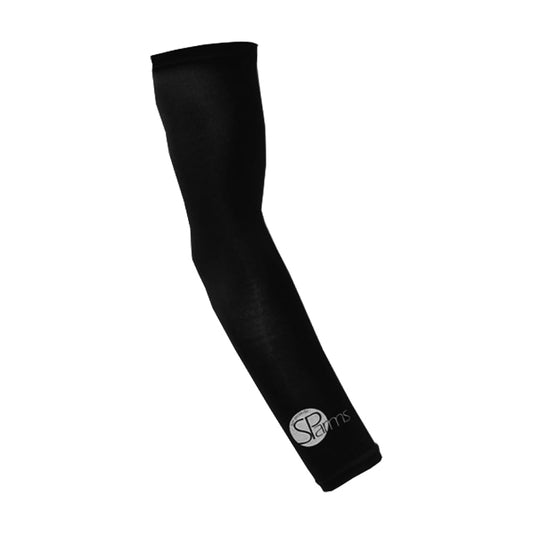 SParms Premium Sun Protection Arm Sleeves (Black, XS)