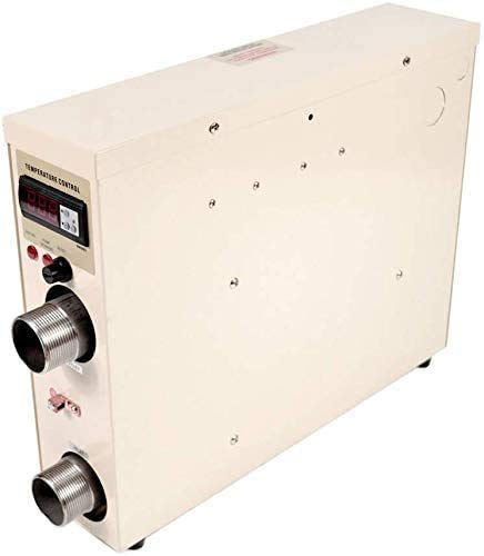 220V 240V 18KW Electric Pool Water Heater for Above Ground Inground Pool,Upgrade Portable SPA Water Bath Heater Thermostat Swimming Pool Thermostat Heater Pump